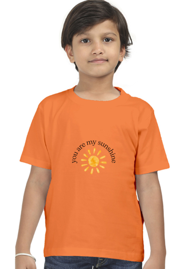 You are My Sun Shine Witty Wiggles – Round Neck Classic T Shirt (Boys – 0 to 5 Years)