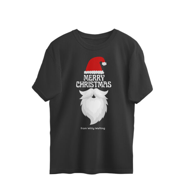 Christmas Santa Unisex Oversized T Shirt