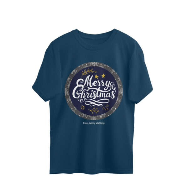 Merry Christmas Unisex Oversized T Shirt