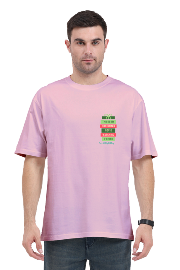 Witty Wefting Christmas Movies Unisex Oversized Classic T Shirt
