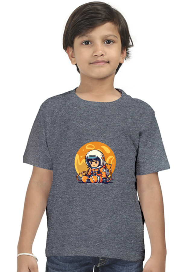 Sun Astronaut Witty Wiggles – Round Neck Classic T Shirt (Boys – 0 to 5 Years)