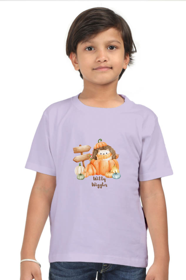 Summer Bunny Witty Wiggles – Round Neck Classic T Shirt (Boys – 0 to 5 Years)