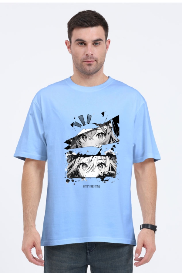 Witty Wefting Wet Eyes Unisex Oversized Classic T Shirt