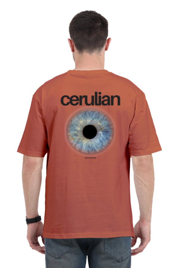 Witty Wefting Cerulian Unisex Oversized Classic T Shirt