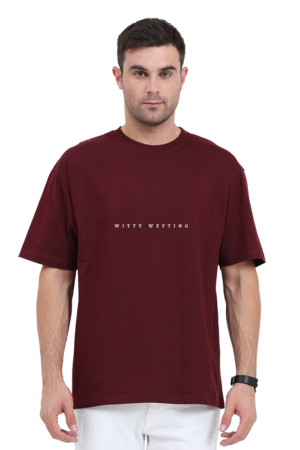 Witty Wefting Flagship Unisex Oversized Classic T Shirt