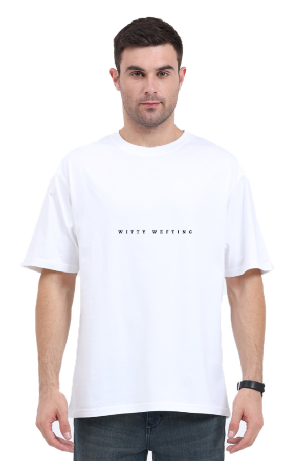 Witty Wefting Flagship Unisex Oversized Classic T Shirt