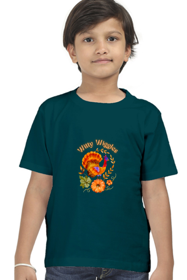 Witty Wiggles Colorful – Round Neck Classic T Shirt (Boys – 0 to 5 Years)