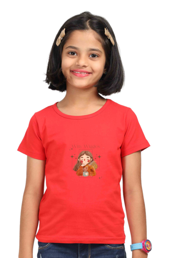 Witty Wiggles Fairy – Round Neck Classic T Shirt (Girls – 0 to 5 Years)