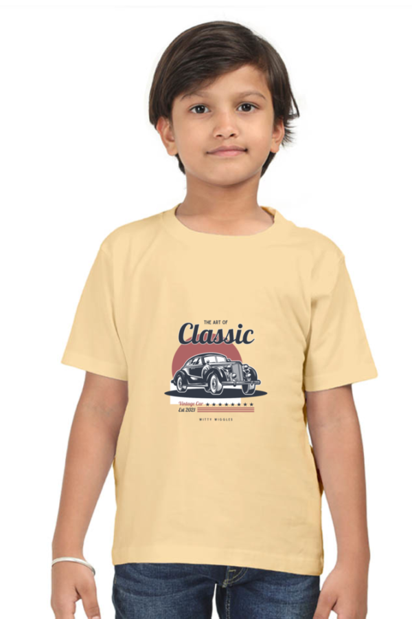 Witty Wiggles Vintage Classic – Round Neck Classic T Shirt (Boys – 6 to 13 Years)