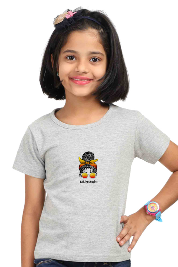 Witty Wiggles Modern Women – Round Neck Classic T Shirt (Girls – 6 to 13 Years)