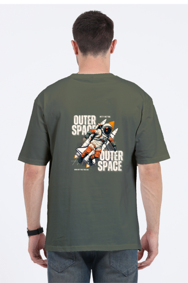 Witty Wefting Rocket Swag Unisex Oversized Classic T Shirt