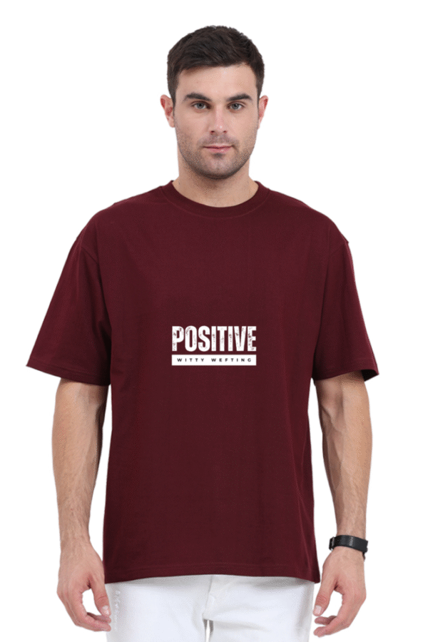 Witty Wefting Positive Unisex Oversized Classic T Shirt