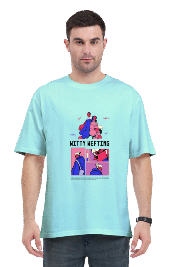 Witty Wefting Urban Street  Swag Unisex Oversized Classic T Shirt