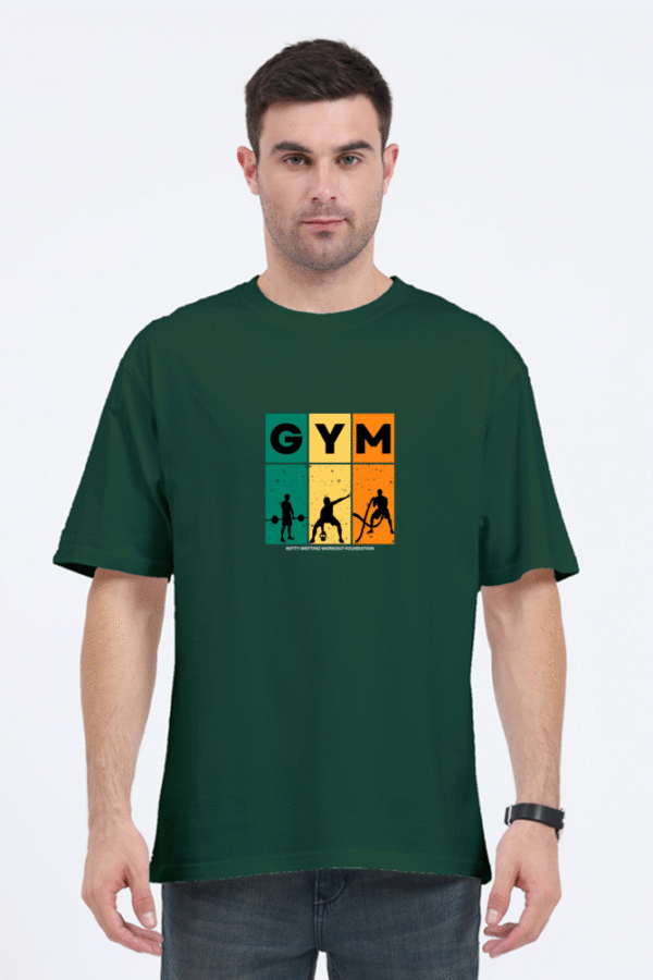 Witty Wefting Gym War Unisex Oversized Classic T Shirt