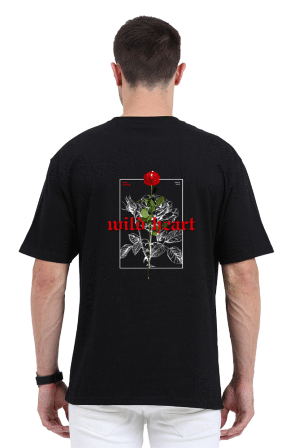 Witty Wefting Wild Heart Unisex Oversized Classic T Shirt