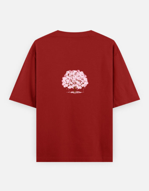 A flower at Your Back, a Garden in Your Soul - Unisex Oversized Classic T-Shirt