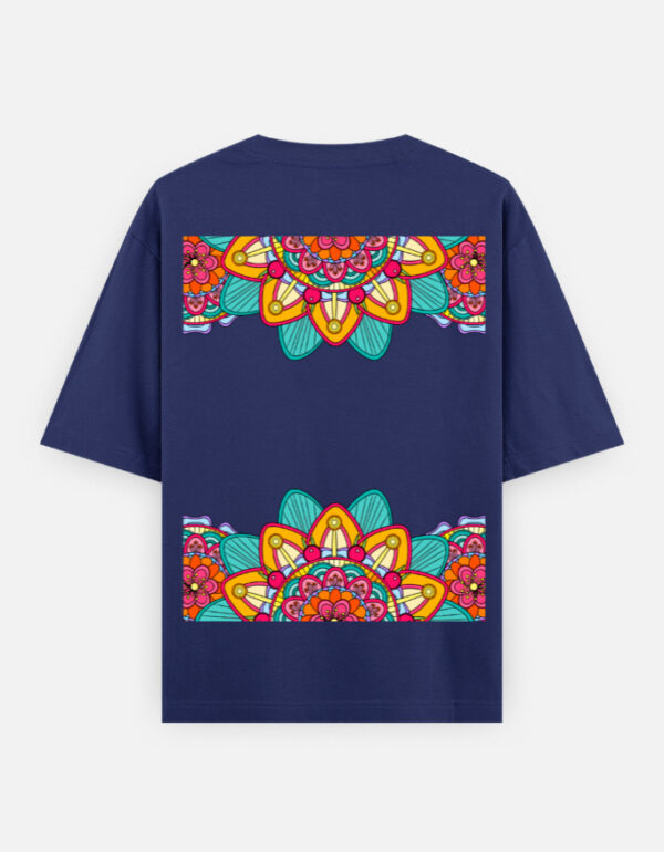 Mandala Bloom - Unisex Oversized Classic T-Shirt