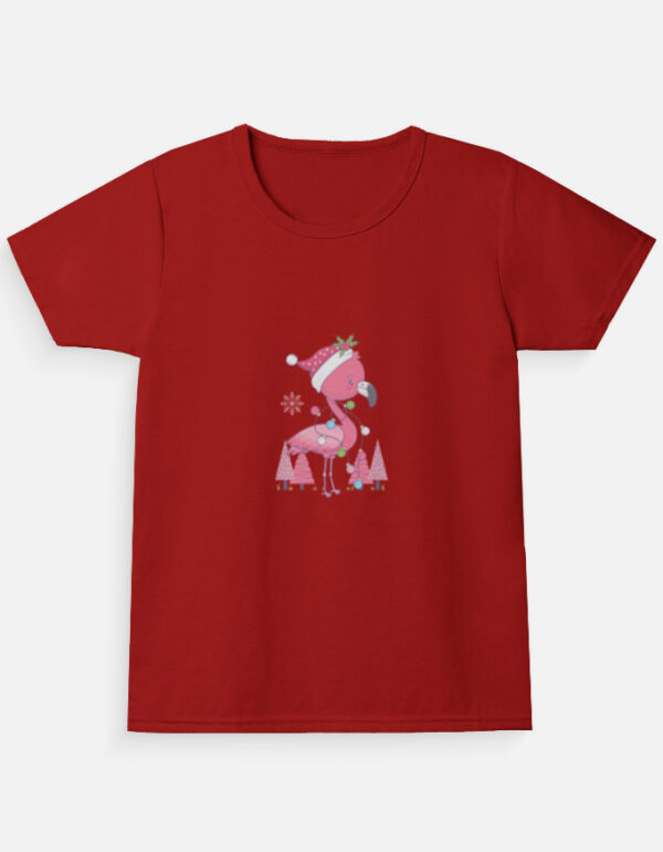 Santa’s Sweetheart Girl’s Crew Neck T-Shirt (Ages 0–13)