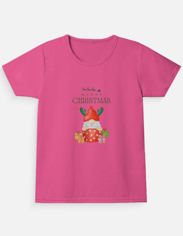 Gingerbread Giggles Girl’s Crew Neck T-Shirt (Ages 0–13)