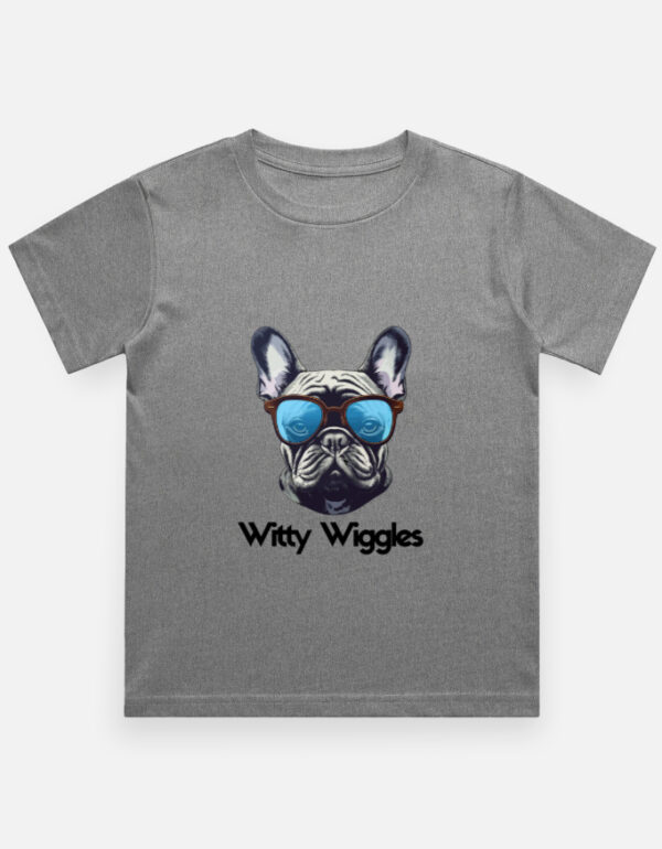 Witty Wiggles Style Doggy – Round Neck Classic T Shirt (Boys – 0 to 5 Years)